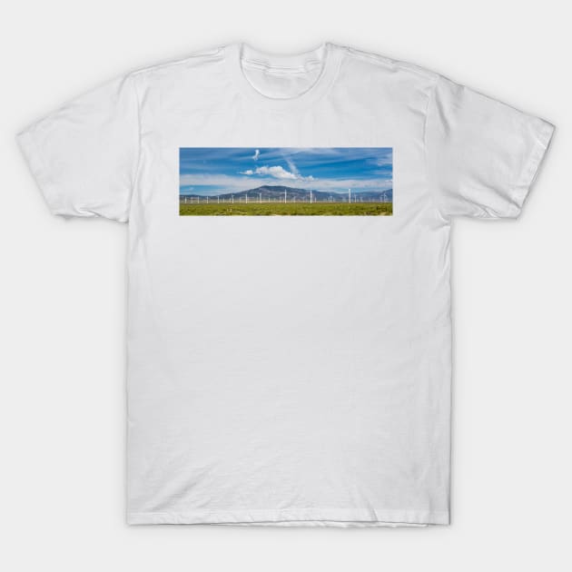 Spring Valley Wind Farm, Nevada, USA (C033/5385) T-Shirt by SciencePhoto